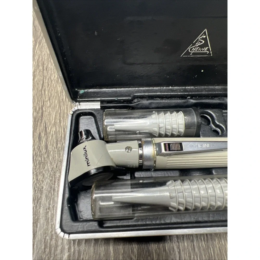 VTG HEINE Minilux Otoscope Medical ENT Western Germany As Is For Parts!